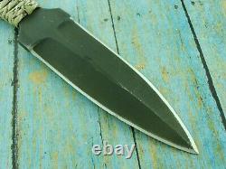 Big Ted Frizzell Mineral Mountain Hatchet Works Spear Point Dagger Knife Knives