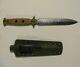 Black Roc Knives (ken Vehikite) Custom Double-edged Dagger Knife 80crv2 Steel