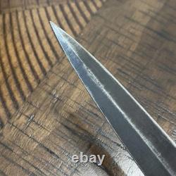 Black Tactical Dagger Combat Knife Double Edge Fixed Blade Outdoor Survival Tool