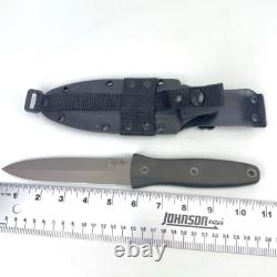 Blackjack Blackmoor 2000 Fixed Blade Knife Dagger Micarta Handle with Sheath USA
