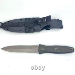 Blackjack Blackmoor 2000 Fixed Blade Knife Dagger Micarta Handle with Sheath USA