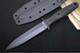 Boker Applegate-fairbairn Black Fixed Blade 440c Steel / Dagger Blade / Black