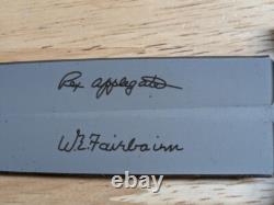 Böker Applegate Fairburn Fixed Blade Combat Knife Green NEWithNBU
