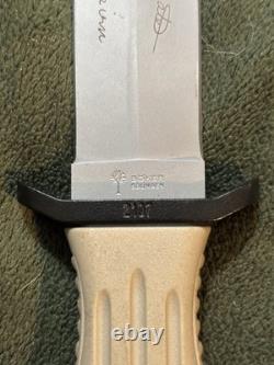 Boker Combat II Fighting Knife DCU Desert Camo Applegate Fairbairn Dagger Tan A+