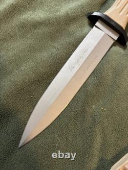 Boker Combat II Fighting Knife DCU Desert Camo Applegate Fairbairn Dagger Tan A+