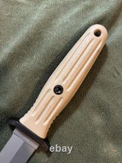 Boker Combat II Fighting Knife DCU Desert Camo Applegate Fairbairn Dagger Tan A+