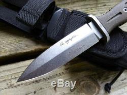 Boker Knife Applegate Fairbairn Fixed Blade Combat Dagger 120644 German Sheath