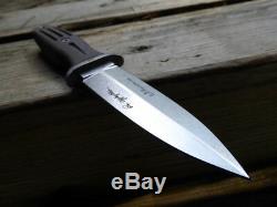 Boker Knife Applegate Fairbairn Fixed Blade Combat Dagger 120644 German Sheath