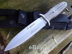 Boker Knife Harsey 5.5 Green Micarta Dagger Applegate Fairbairn 120545 DEALER
