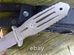 Boker Knife Tree Brand Harsey 5.5 Dagger Applegate 120545 Green Micarta sheath