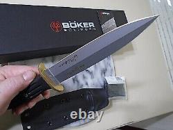 Boker Solingen Applegate-Fairbairn Fighting Dagger Knife 440C 120543AF 11 OA