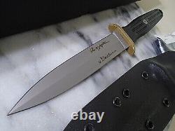 Boker Solingen Applegate-Fairbairn Fighting Dagger Knife 440C 120543AF 11 OA