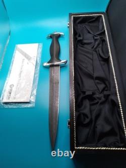 Boker Swiss Dagger Twisted Damascus Knife