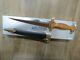 Boker Tree Swiss Dagger Fixed Blade Knife Cherry Wood (8.50 Satin) 121550 New