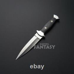 Boot Custom D2 Steel Hunting Survival Tactical Combat Commando Dagger Knife