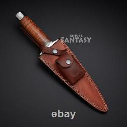 Boot Double Edge Custom Handcrafted Hunting Survival Combat Dagger Knife