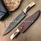 Bowie Knife 12''hunting/tactical/survival/combat Knife/chef/dagger Knife Gift