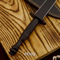 British Army Fairbairn Sykes Commando Dagger Knife 2nd Pattern Handmade W Sheath