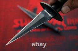 British Army Fairbairn Sykes Fighting Dagger Knives PairBlack version Daggers