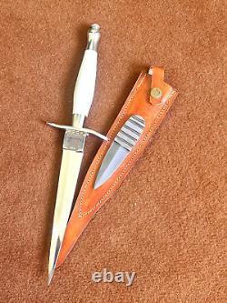 British Army Fairbairn Sykes X-Dagger fighting knife boot dagger + Thumb dagger