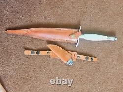 British Army Fairbairn Sykes X-Dagger fighting knife boot dagger + Thumb dagger