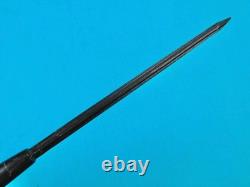 British English WW2 Bayonet Blade Fighting Knife Dagger with Scabbard