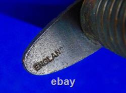 British English WW2 Fairbairn Sykes Commando Fighting Knife Dagger with Sheath