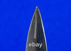 British English WW2 Fairbairn Sykes Commando Fighting Knife Dagger with Sheath