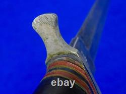 British English WW2 Fairbairn Sykes Commercial Fighting Knife Stiletto Dagger
