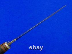 British English WW2 Fairbairn Sykes Commercial Fighting Knife Stiletto Dagger