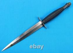 British English WW2 Fairbairn Sykes Stiletto Fighting Knife Dagger