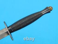 British English WW2 Fairbairn Sykes Stiletto Fighting Knife Dagger