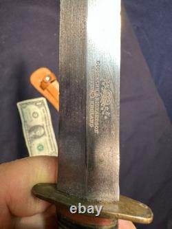 British US WW2 Southern Richardson Sheffield England Fighting Knife dagger