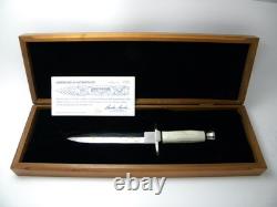 Buck Custom USA 1753 of 3000 HARLEY DAVIDSON 1986 Fixed Blade Stag Dagger Knife