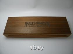 Buck Custom USA 1753 of 3000 HARLEY DAVIDSON 1986 Fixed Blade Stag Dagger Knife