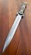 Busse Combat Fixed Blade Spear Point Steel Knife, Micarta, Full Tang
