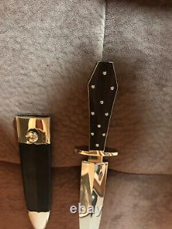 Buster Warenski Custom Dagger Knife/sheath-loveless Era