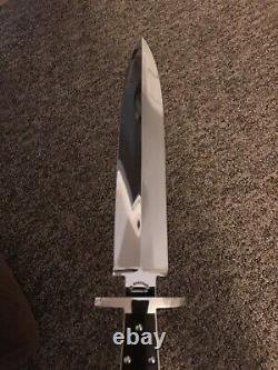 Buster Warenski Custom Dagger Knife/sheath-loveless Era