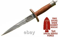 CASE V-42 Double Edge Dagger US Special Forces WWII Knife FSSF Devil's Brigade
