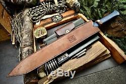 CFK IPAK Handmade D2 Custom 25 VIKING-MAXIMUS Battle-Ready Dagger Sword Knife