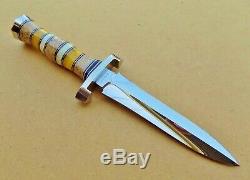 CHARLES McCONNELL CUSTOM COMBAT STYLE DAGGER KNIFE KNIVE BEAUTIFUL