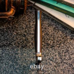 CUSTOM HANDMADE D-2 STEEL WALNUT WOOD SURVIVAL, TACTICAL DAGGER KNIFE With SHEATH