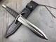 Custom Handmade D2 Tool Steel Hunting Dagger Bowie Knife Withmicarta Handle