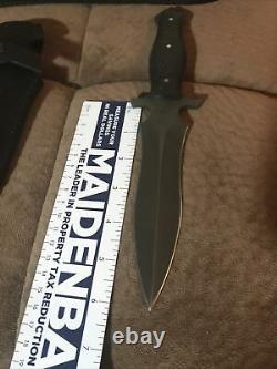 Cas Knives-claudio Sobral Brothers- Custom Dagger -dark Timber-new