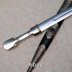 Caucasian Dagger Stone Shashka Cossack Sword Zlatoust knife saber 035 Silkway