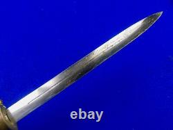 Chinese China Nationalist WW2 Presentation Enameled Army Dagger Fighting Knife