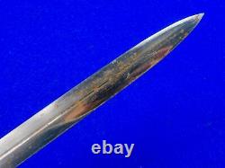 Chinese China Nationalist WW2 Presentation Enameled Army Dagger Fighting Knife