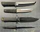 Cold Steel Knives Recon Fairbairn & Sykes Lot Of 4 Tanto, Dagger, Recon