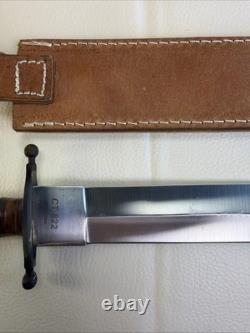 Colt CT-822 High Plains Dagger 19 Knife Stag Brass Pakistan Box Sheath RARE