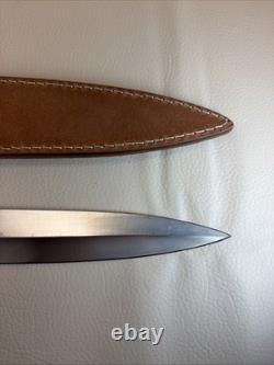 Colt CT-822 High Plains Dagger 19 Knife Stag Brass Pakistan Box Sheath RARE